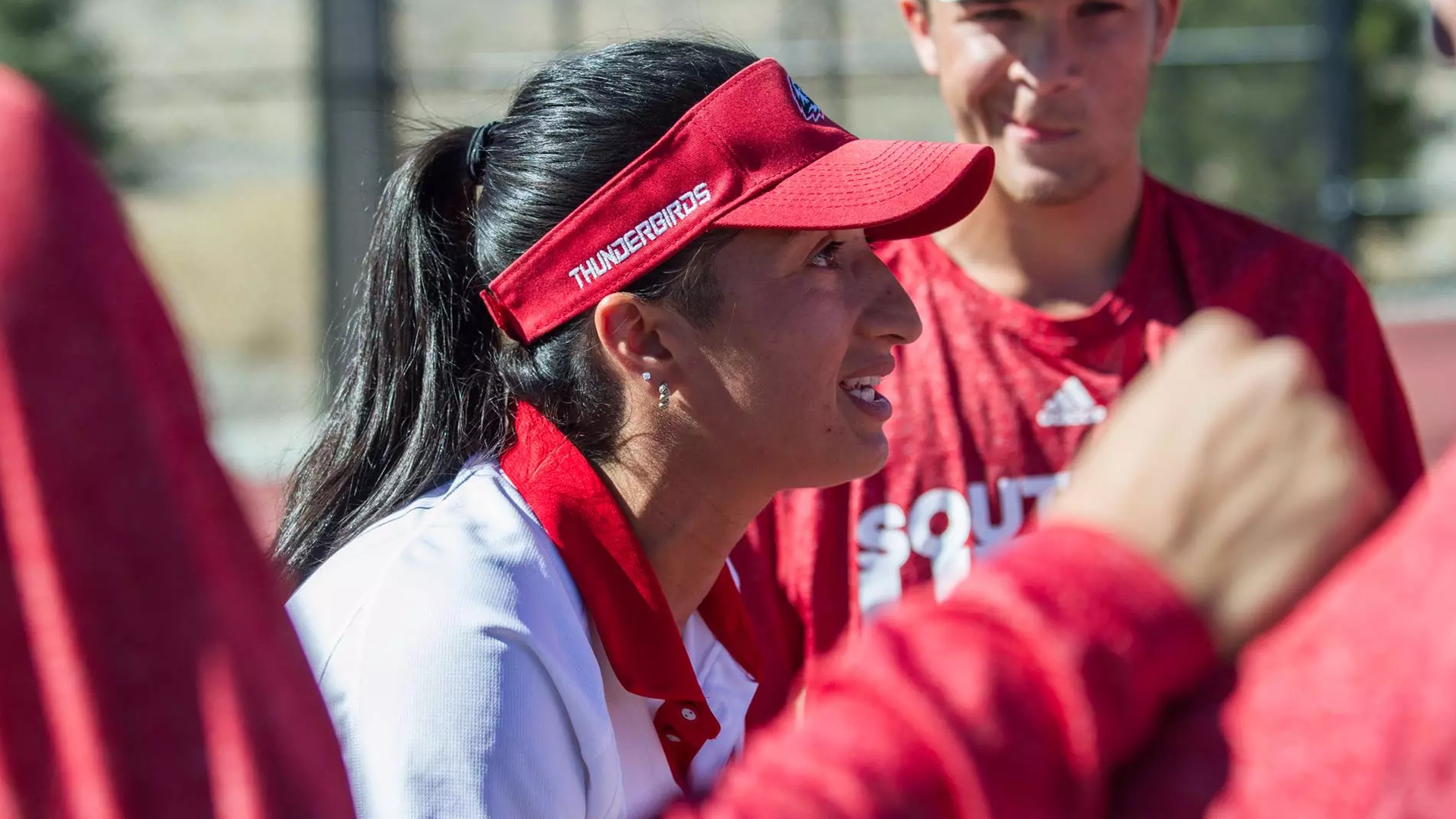 New CCC tennis head coach Sadhaf Pervez Pucher (Photo by Bryson Lester - SUU Athletics Strategic Communications)
